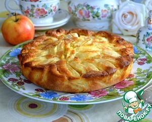 Рецепт Итальянский деревенский яблочный пирог