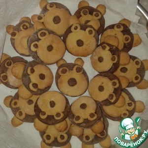 Рецепт Детское печенье "Медвежата"