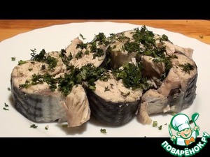 Рецепт Отварная скумбрия за 15 минут