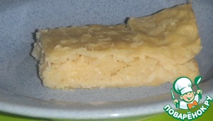 Рецепт Постный капустный пирог