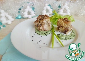 Рецепт Мясные "розы", фаршированные гречневой крупой