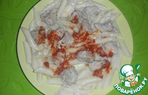 Рецепт Свинина, тушенная в апельсиновых корках