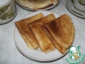 Рецепт Блины без муки