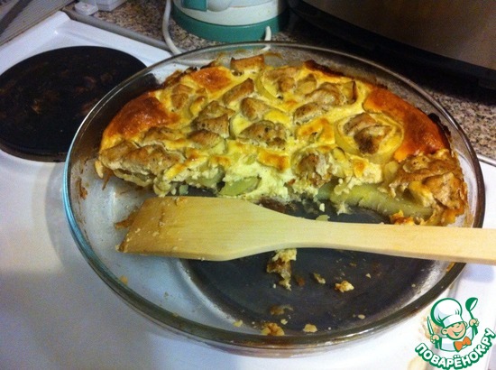 Запеканка с картошкой и курицей