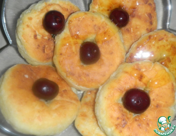 Рецепт: Пончики из плавленых сырков