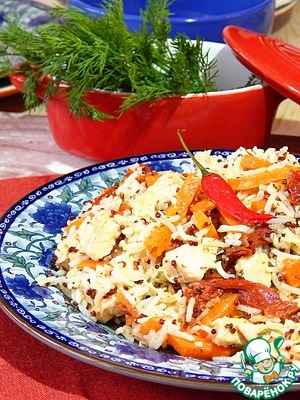 Рецепт Пряная курица с морковью в мультиварке