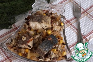 Рецепт Жареный рис с тунцом