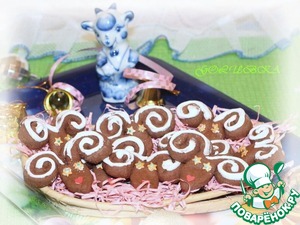 Рецепт Печенье "Шоколадные барашки"