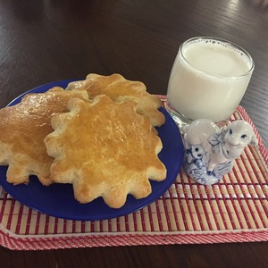 Рецепт Молочные коржики "Родом из детства"