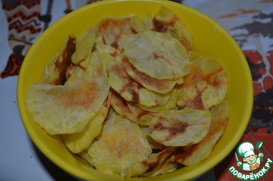 Чипсы в микроволновке