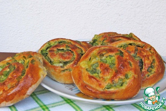 Луковые дрожжевые лепешки по рецепту Esenija