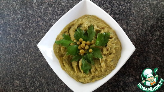 зеленый паштет