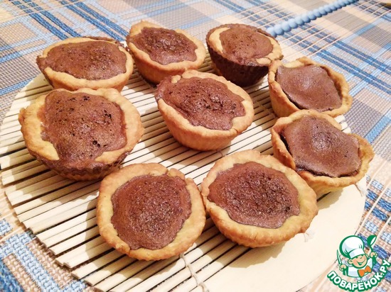 Пирожные "Молочный шоколад"