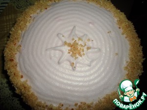Рецепт Блинный торт с суфле из маршмеллоу