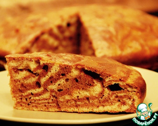 Пирог "Самая вкусная "Зебра" (3)