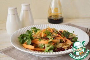 Рецепт Салат из моркови с топинамбуром