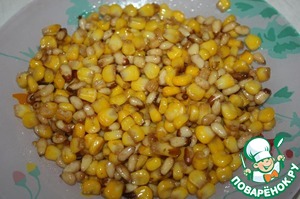 Рецепт Кукуруза с кедровыми орехами