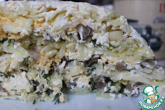 Селедка под "белой шубой"