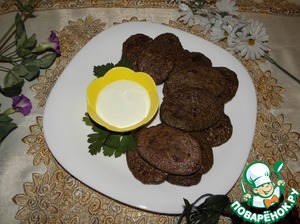 Рецепт Печеночные оладьи "Нежные"