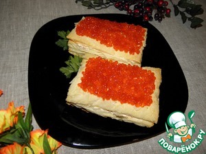 Рецепт Рыбный торт"Барон"