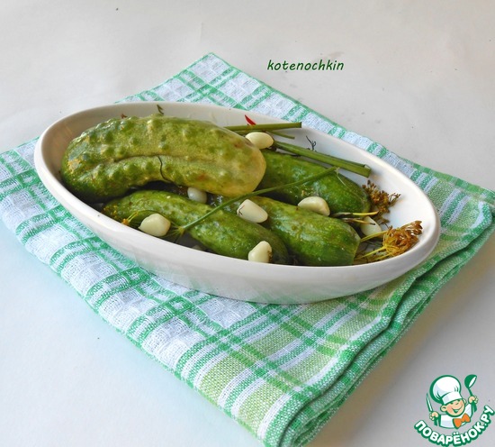 Малосольные огурцы
