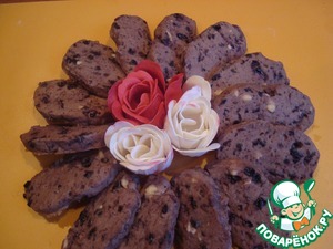 Рецепт Черничное печенье из варенья