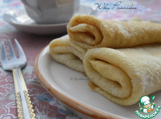 Блинчики на сыворотке заварные.