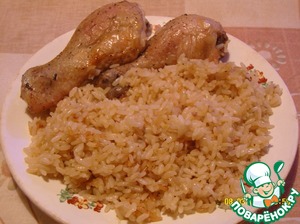 Рецепт Курица с рисом по-софийски