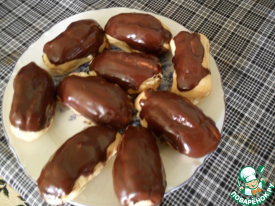 Много эклеров