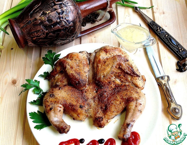 Цыпленок Табака – кулинарный рецепт