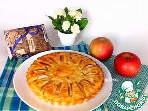 Рецепт Запеканка из творога и риса с яблоками