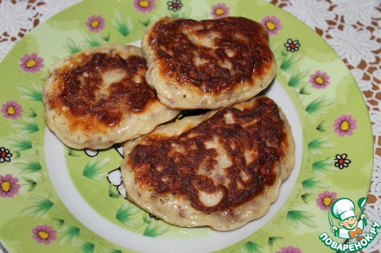 По рецепту Алиски79 "Ленивые беляши"