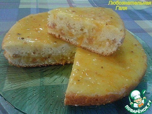 "Творожный пирог с апельсиновым соусом" от Юлечки ( Юлия1211 )