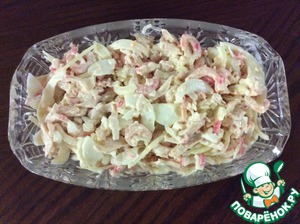 Рецепт Салат "На дне морском"