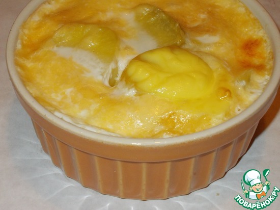 картофельная запеканка с яйцами " Буланжер"