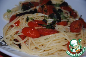 Рецепт Спагетти с томатами