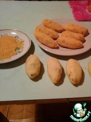 Зразы картофельные с печенью – кулинарный рецепт