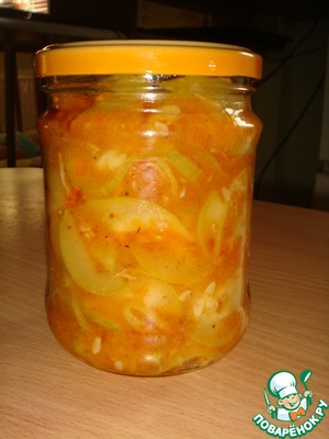 Рецепт Кабачки в томатном соусе