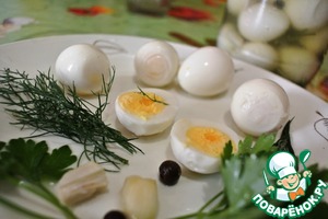 Рецепт Маринованные перепелиные яйца