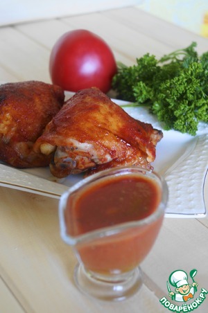 Рецепт Курица в томатном соусе-маринаде