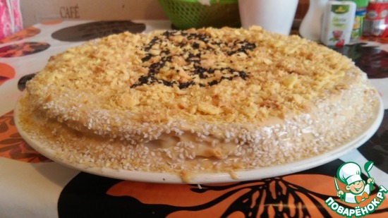 Торт "Зимняя вишня" по рецепту моей мамули