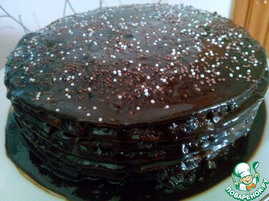 Торт "Шоколад на кипятке"
