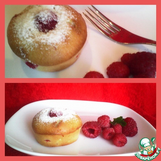 Кексы "Зимний ангел"