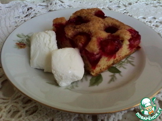 Сливовый пирог