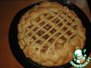 Рецепт Грушевый пирог с корицей