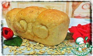 Рецепт Домашний овсяный хлеб