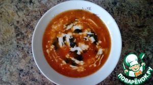 Рецепт Суп с томатным соком