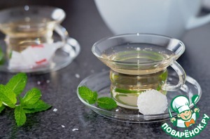 Рецепт Персиково-мятный чай "Здоровье"