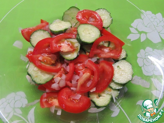 Салат из овощей с лимонной заправкой по рецепту LNataly https://www.povarenok.ru/recipes/show/107807/