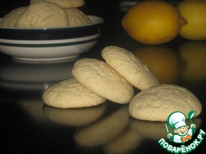 Рецепт Белые лимонные печенья